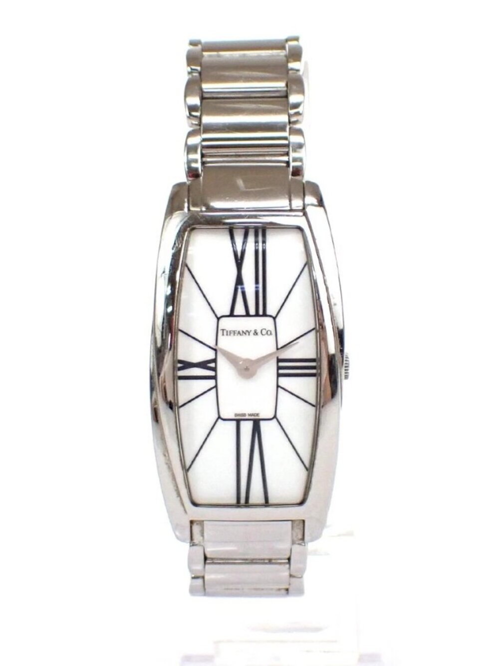 Tiffany & Co. Gemea Wrist Watch Z6401.10.10A20A00A Roman Numeral SS 10RH817